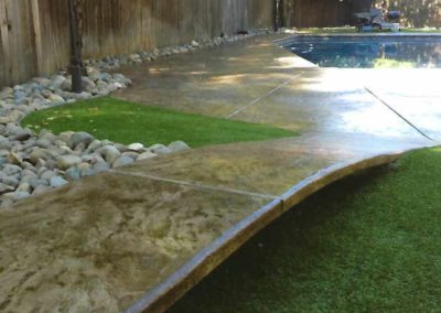 decorative concrete bridge