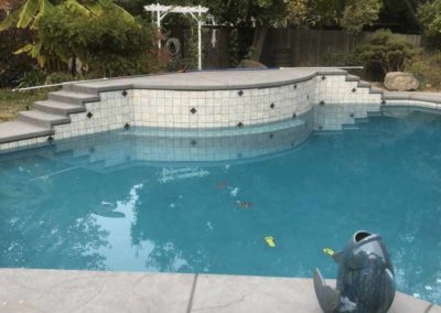 custom pool deck